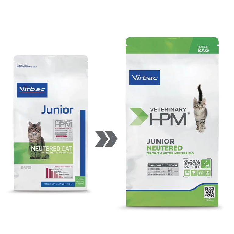 Veterinary HPM Feline Junior Neutered