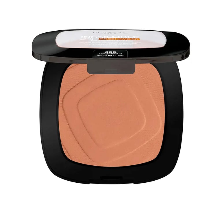 Infaillible 24H Fresh Wear Matte Bronzer #300-Light Medium Pale de L'Oreal Paris