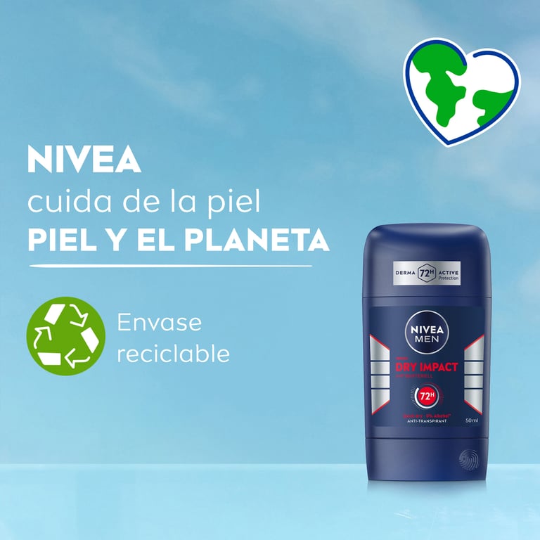 Men Dry Impact Stick 50 ml de Nivea