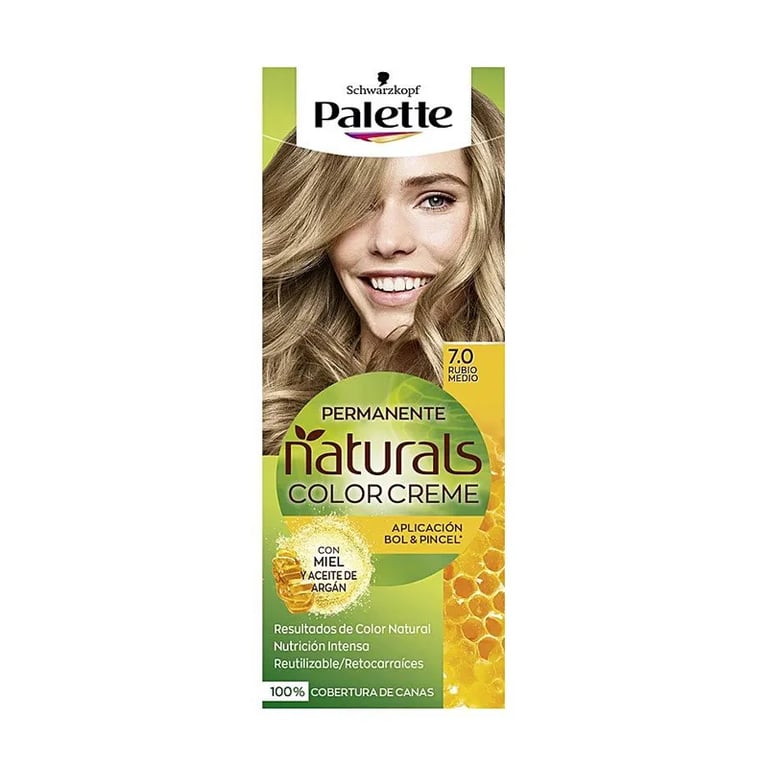 Palette Intensive Coloration #7.0 Blond Moyen