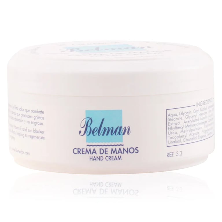 Belman Crema Manos Aloe Vera Y Filtro Solar Tarro