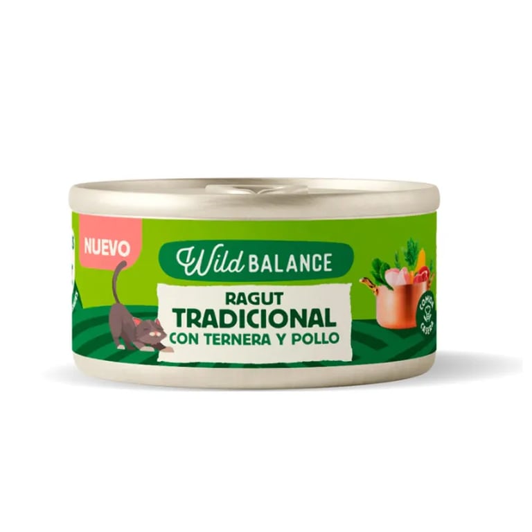 Ragut Tradicional Ternera y Pollo Para Gatos