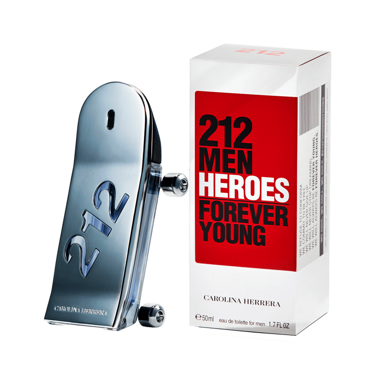 212 Men Heroes EDT 50 ml de Carolina Herrera