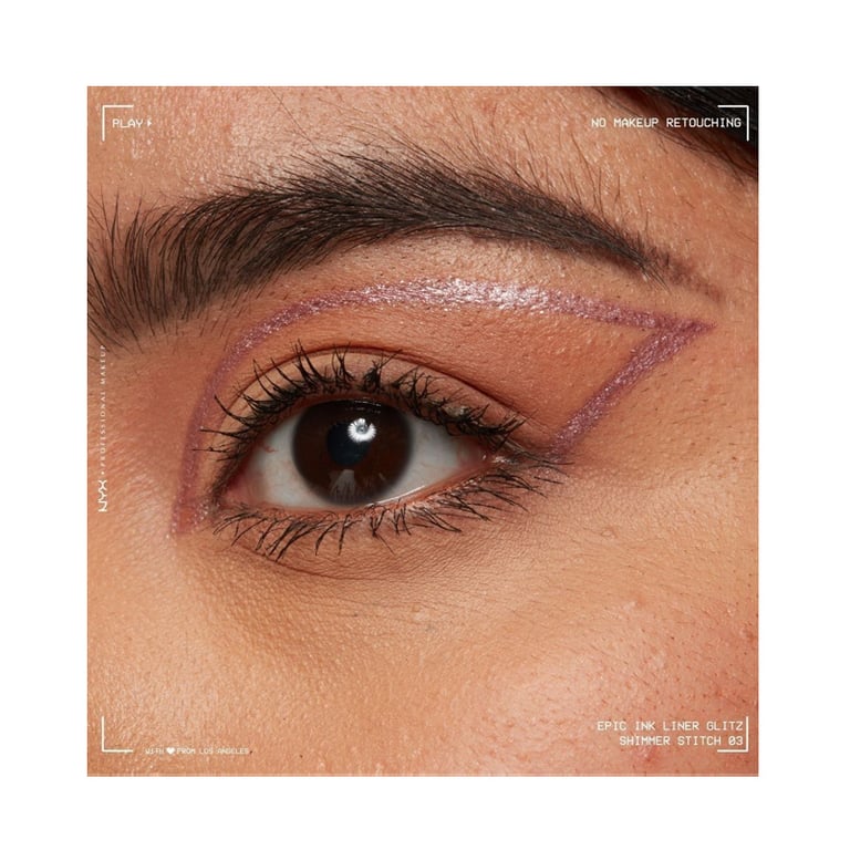 Epic Ink Liner Glitz Waterproof #Shimmer Stitch de Nyx - imagen 4 de 9