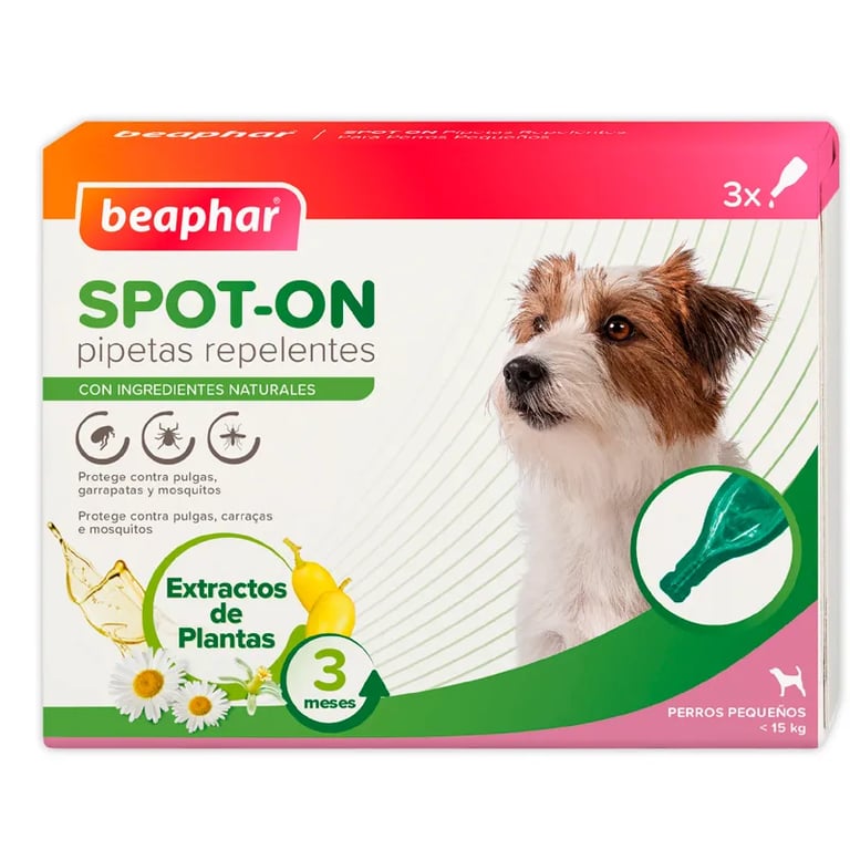 Pipetas Repulsivas Antiparasitarias Perros Pequeños