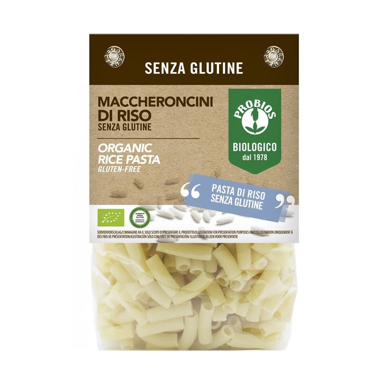 Macarrones De Arroz Sin Gluten Bio