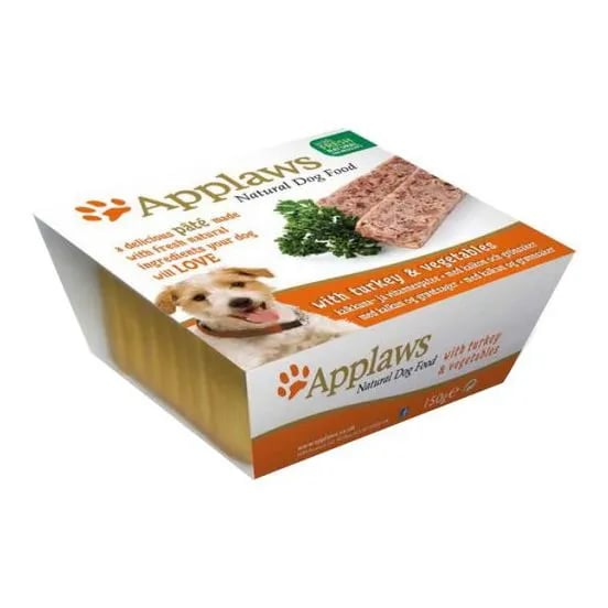Nassfutter für Hunde Truthahn-Pastete