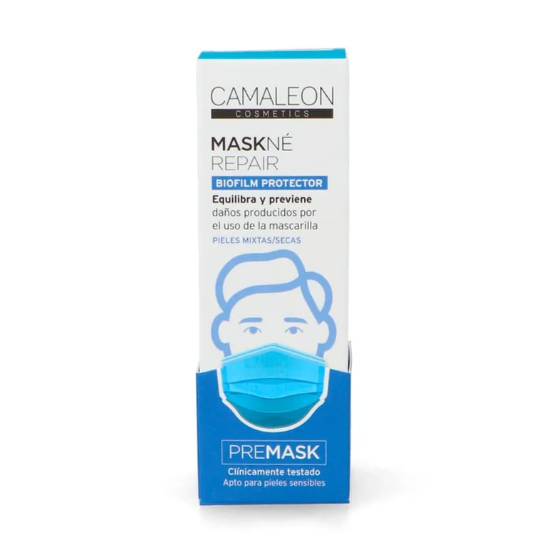 Maskne Premask Biofilm Protector Peau Sèche