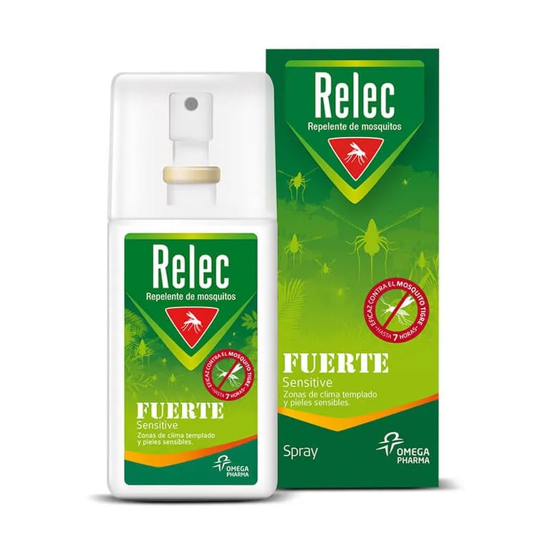 Relec Fort Spray Répulsif Anti-Moustiques