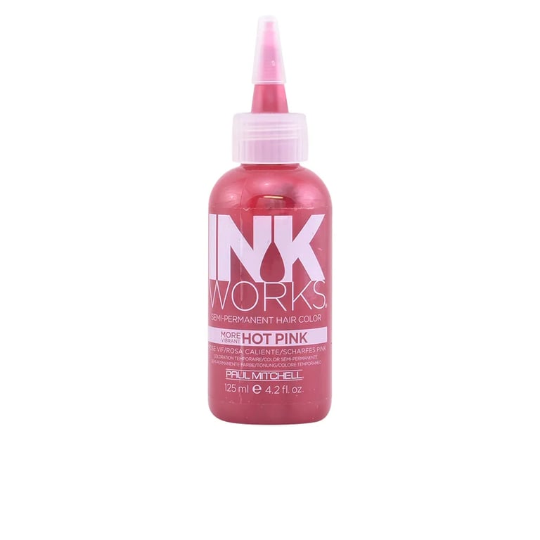 NEW INK WORKS SEMI-PERMANENT HAIR COLOR #HOT PINK
