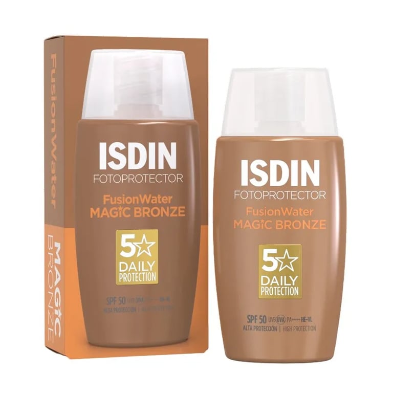 Fotoprotector Isdin Fusion Water Color Bronze SPF50