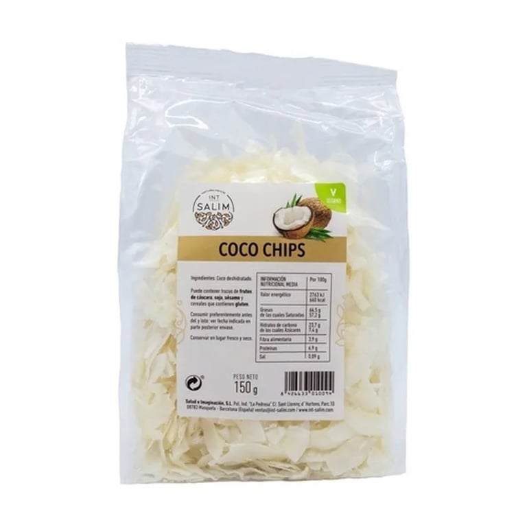 Chips De Coco Laminado Vegan