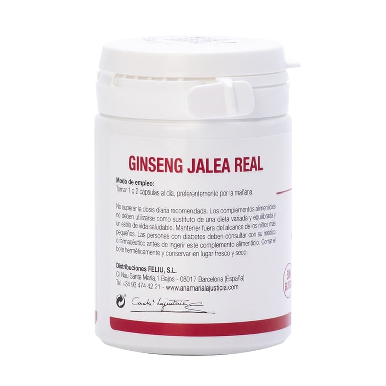 Ginseng Mit Gelée Royale 60 Caps von Ana Maria Lajusticia