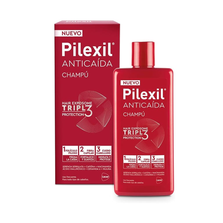 Pilexil Anticaída Champú Triple Protección