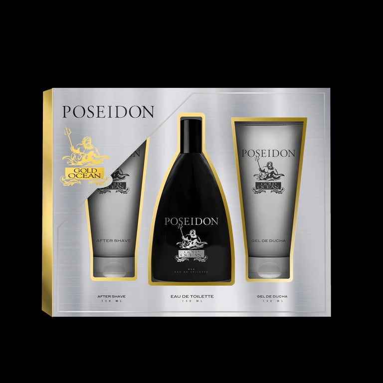 Poseidon Gold Ocean Set 3 prodotti EDT 150 ml