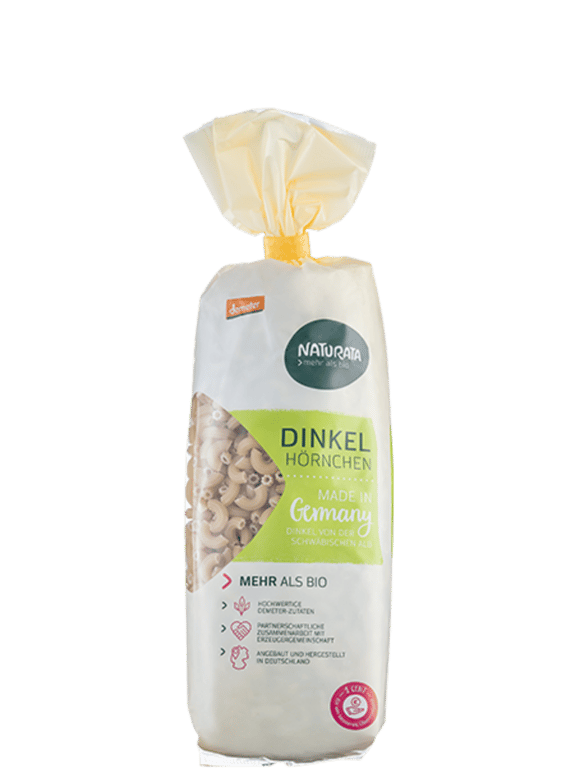 Pasta Cornetti de Espelta Ecológica