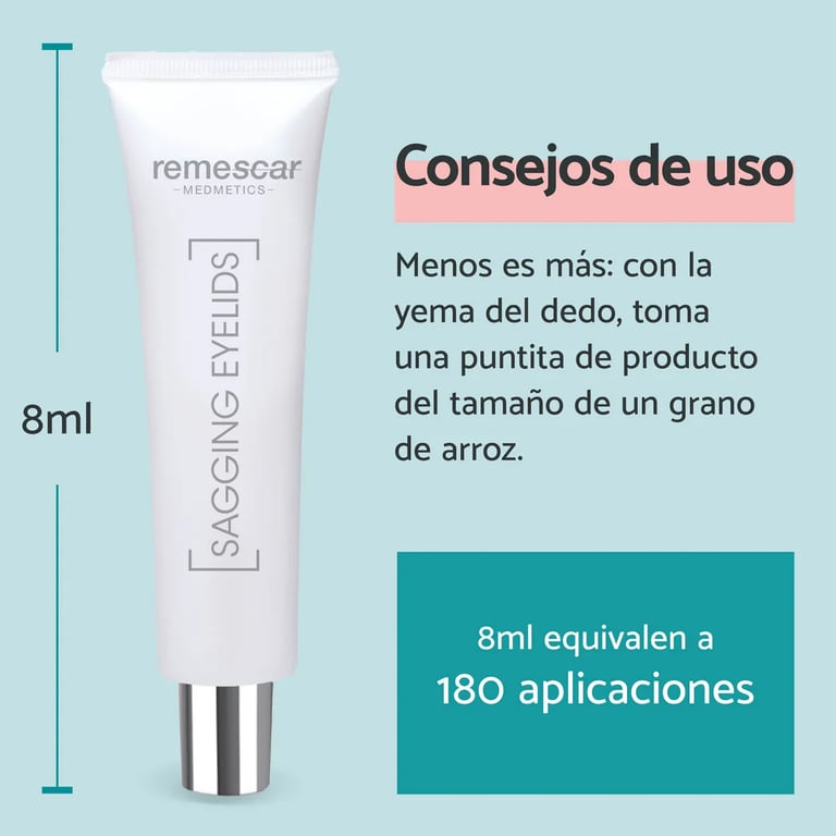 Crema Para Párpados Caídos Vegetal 8 ml de Remescar - imagen 3 de 8