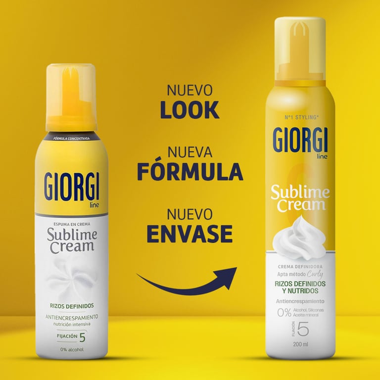 Sublime Cream Definierte und genährte Locken 200 ml von Giorgi