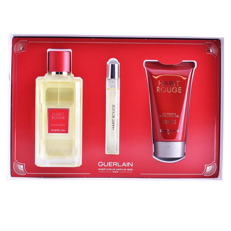 Habit Rouge Lote 3 Peças EDT 100 ml