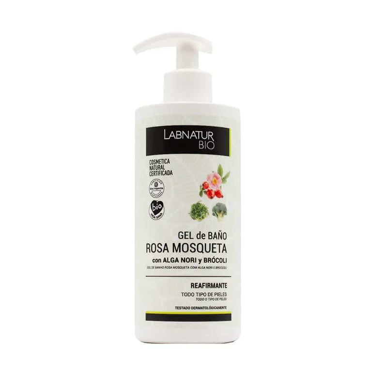 Labnatur Bio Gel De Ducha Rosa Mosqueta Algas Y Brocoli
