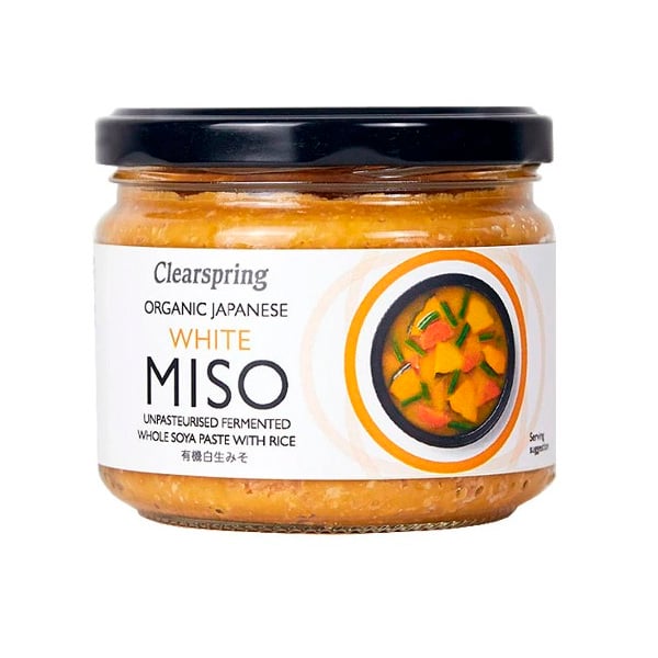 Miso Blanco Sin Pasteurizar Orgánico Bajo en Sal