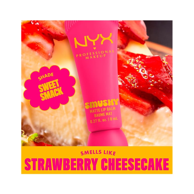 Lip Balm Smushy Matte #03 Sweet Smack de NYX