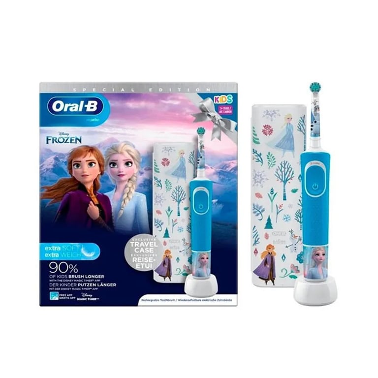 Oral-B Elektrische Kinderzahnbürste Frozen + Reiseetui