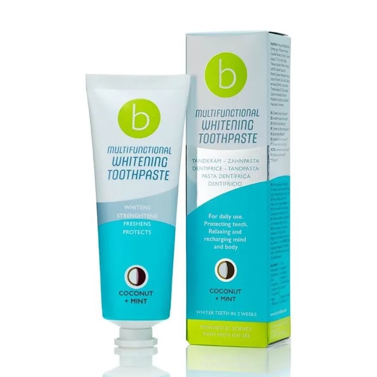Multifunctional Whitening Toothpaste #Kokos+Mint