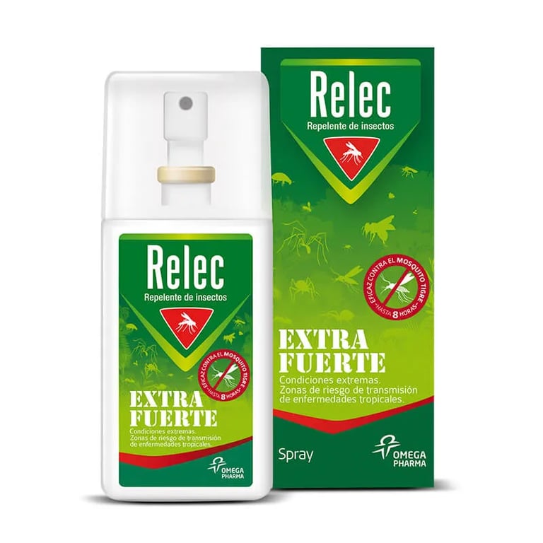 Relec Extra Fort Spray Répulsif Anti-Insectes