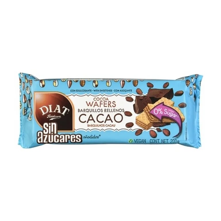 Galletas Barquillos Rellenos De Cacao