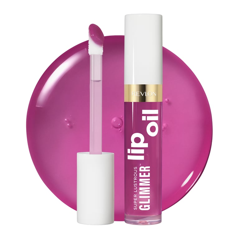 Super Lustrous Glimmer Lip Oil #06 Plump Pop de Revlon