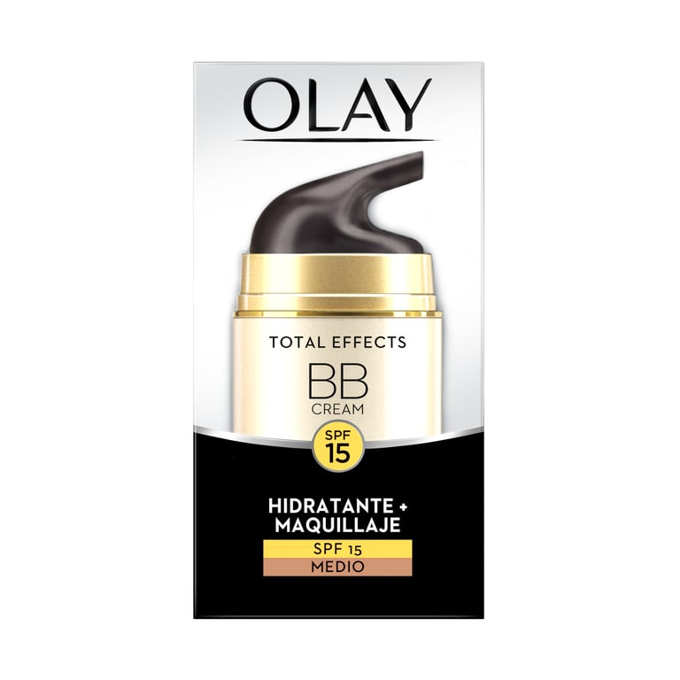 Total Effects Bb Cream SPF15 #Médio 50 ml de Olay