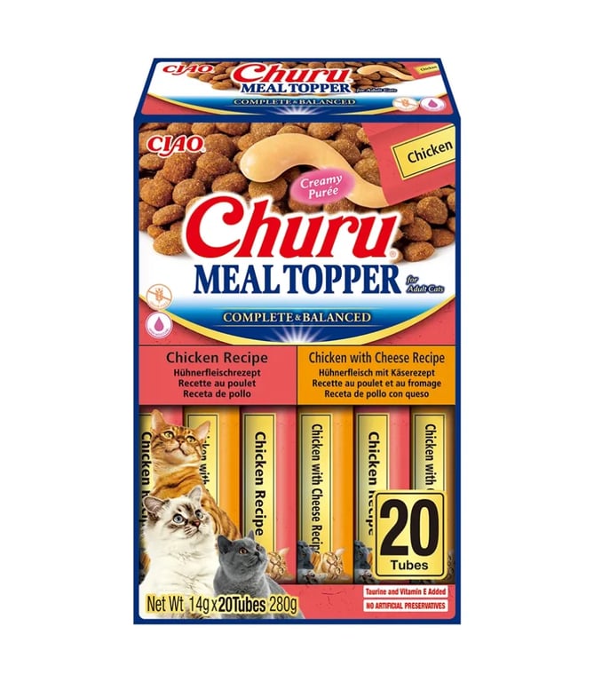 Topper Repas Poulet Chat
