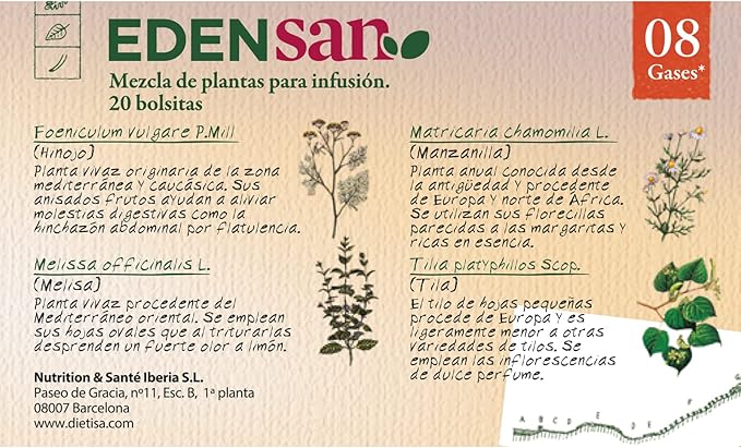 Edensan 08 Gaz 20 Unités de Dielisa