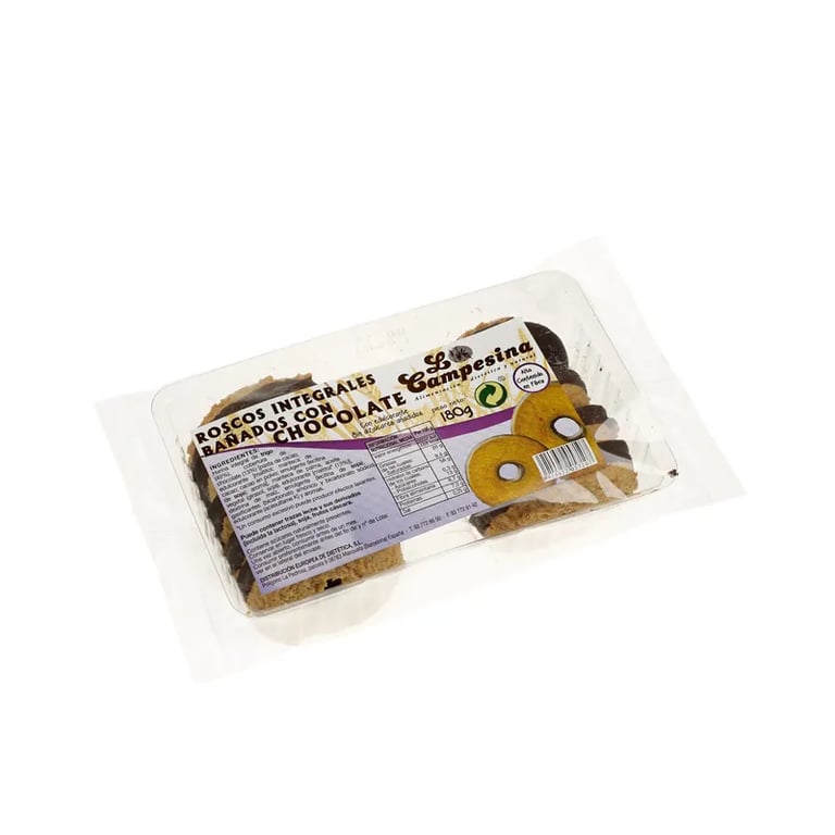 ROSCOS BAÑADOS CHOCOLATE CAMPESINA 180g