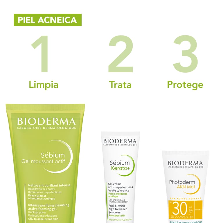 Sébium Gel Moussant Actif 200 ml de Bioderma