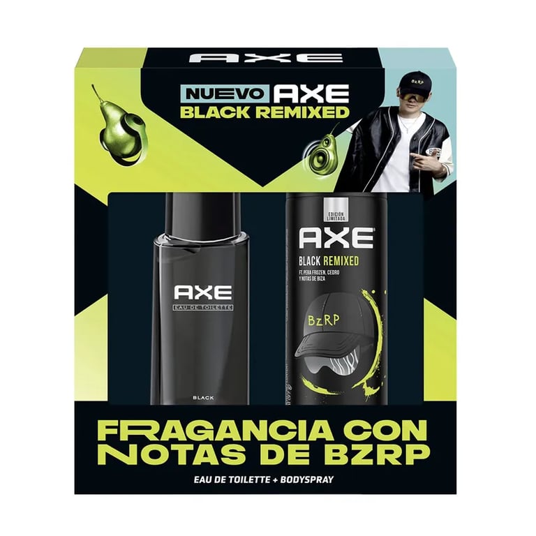 Black Remixed BZRP EDT 75 ml + Deodorant Spray 150 ml