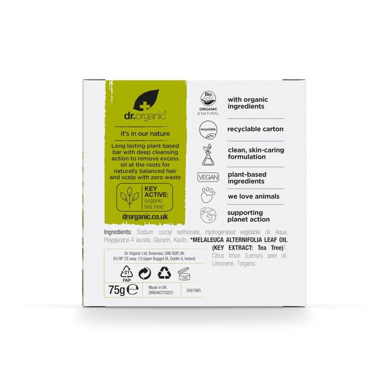 Shampoo Solido Albero Tè e Limone - imagen 3 de 3