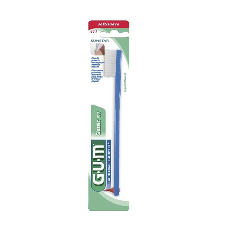GUM CLASSIC CEPILLO DENTAL SUAVE REGULAR 411