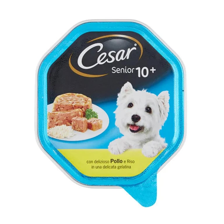 Terrina Frango E Arroz Em Gelatina Para Cães Senior