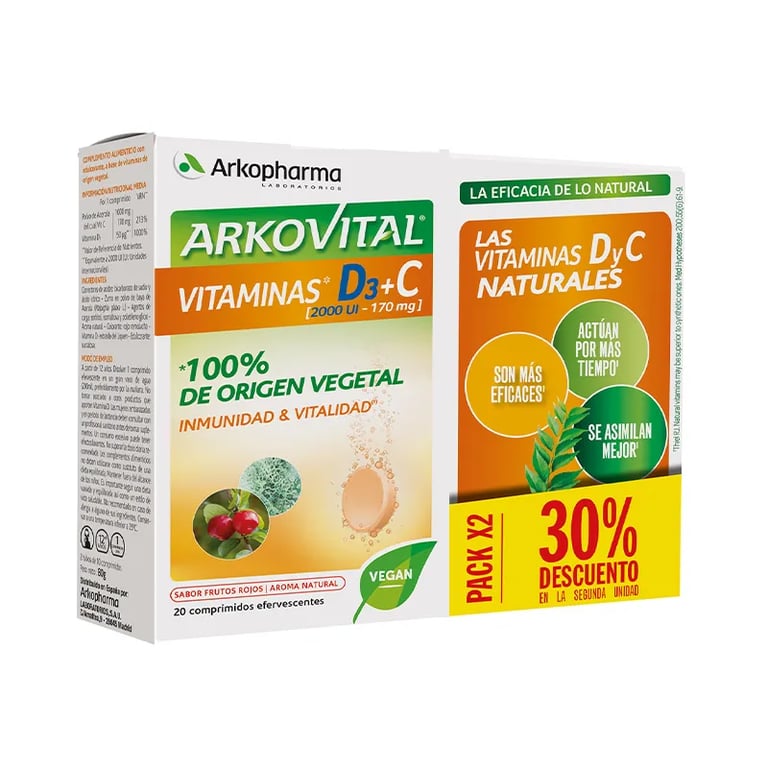 Arkovital Vitamines D3+C