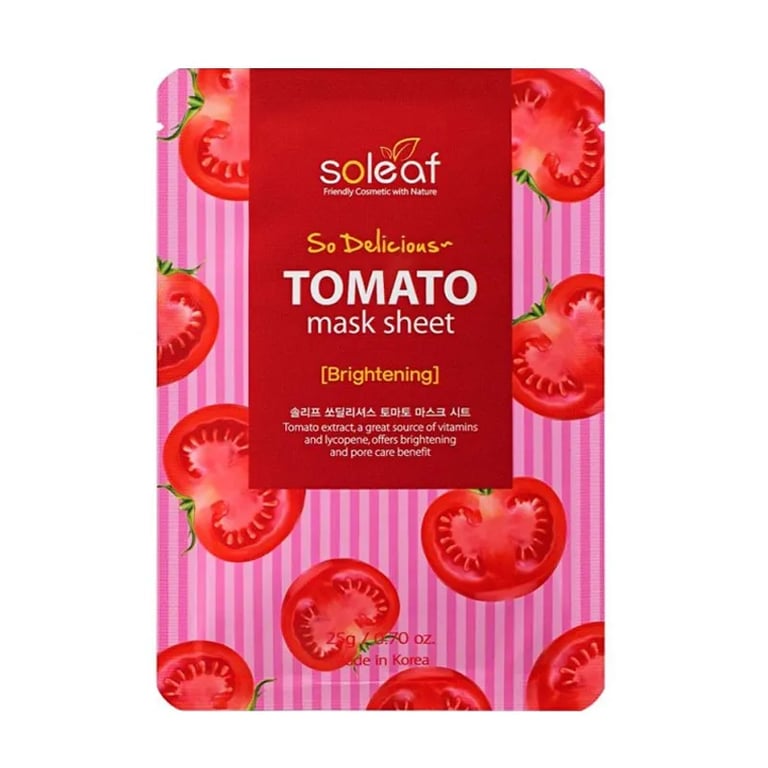 Tomato Brightening So Deliciuos Mask Sheet