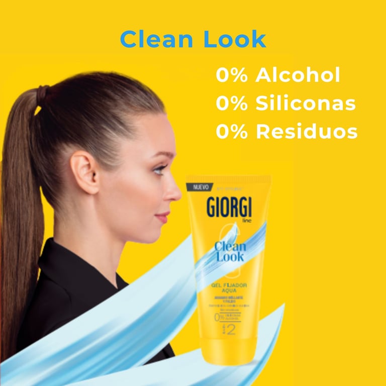 Clean Look Gel Fixierer Aqua 2 170 ml von Giorgi