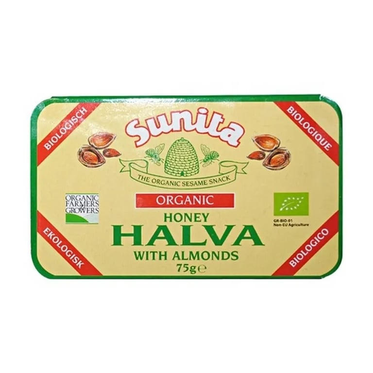 Halva Con Miel y Almendra Bio