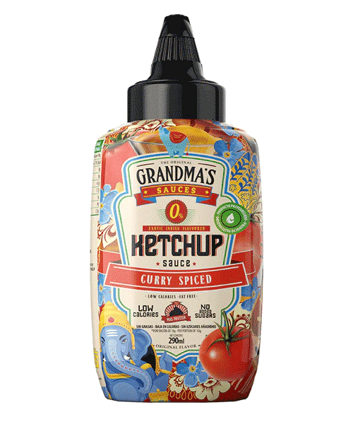 Salsa Ketchup Curry Spiced