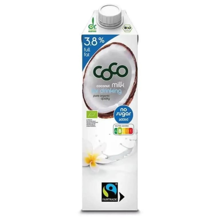 Boisson Végétale de Coco 3,8% Matière Grasse