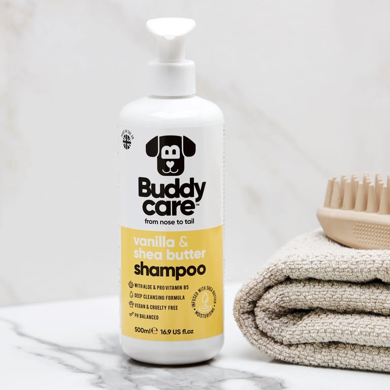 Vanille Sheabutter Hundeshampoo - imagen 8 de 15