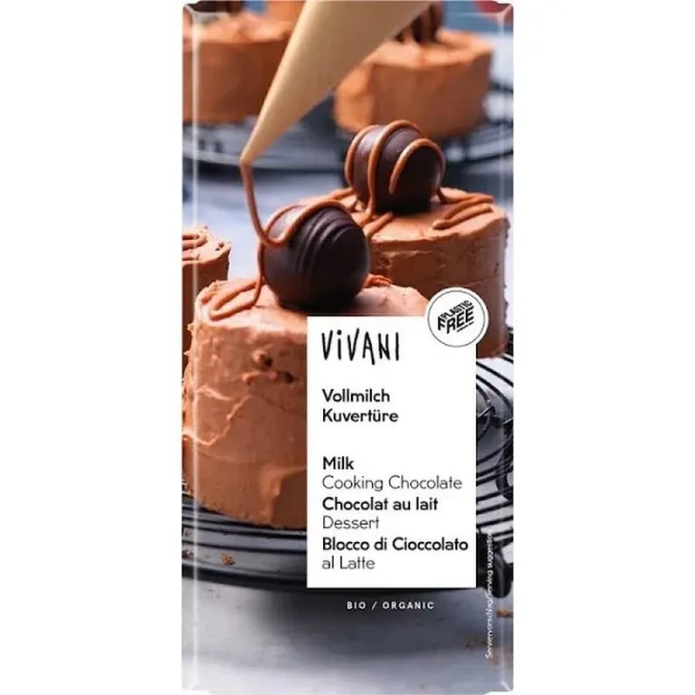 Chocolate Com Leite Para Sobremesas Bio