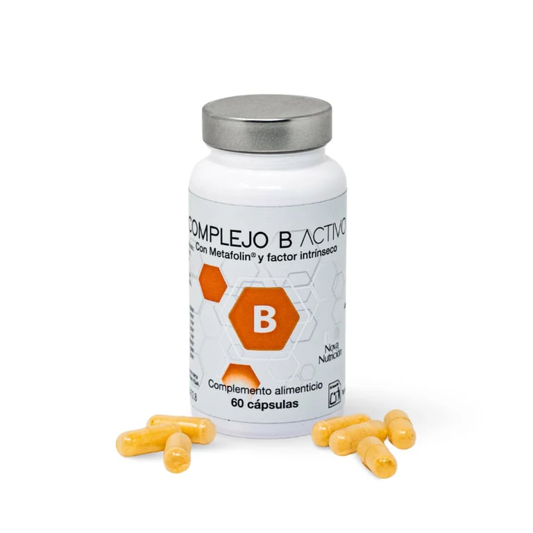Complejo B Activo con Metafolina y Factor Intrínseco - imagen 3 de 5