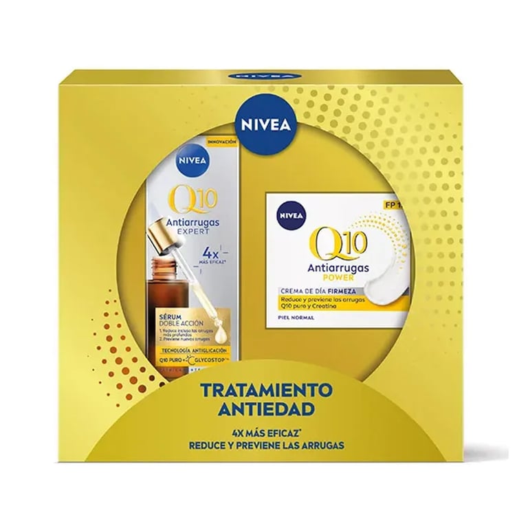 Conjunto Tratamento Anti-idade Q10 Sérum 30 ml + Q10 Power Creme 50 ml